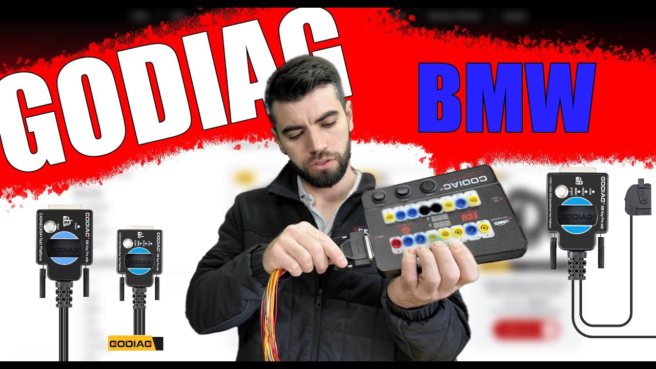 GODIAG GT100 + - Тест платформа - BMW - CAS 1/2/3/4 - FEM/BDC - BDC2