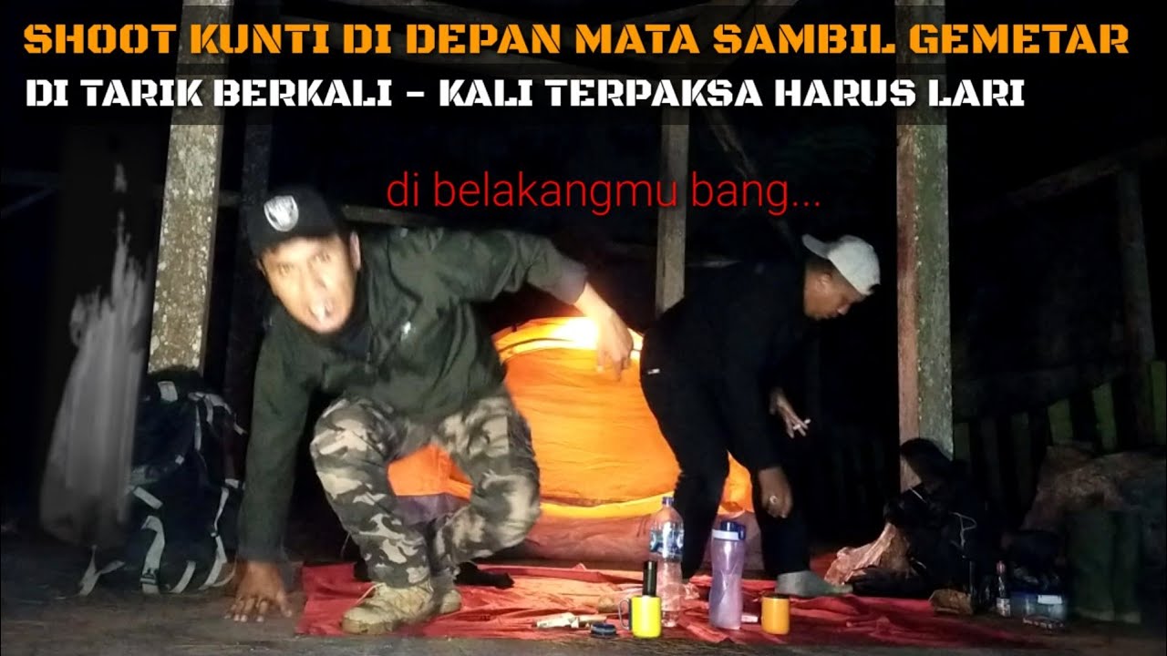 CAMPING HOROR: PERUT SAMPAI MULES DI TEROR KUNTI SEPANJANG MALAM@Ali Camp Channel