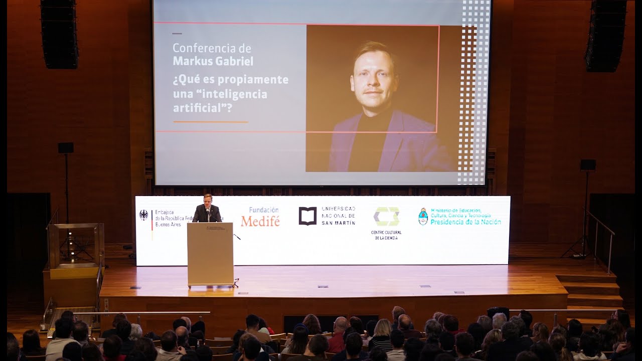 Markus Gabriel | Conferencia ¿Qué es propiamente una 