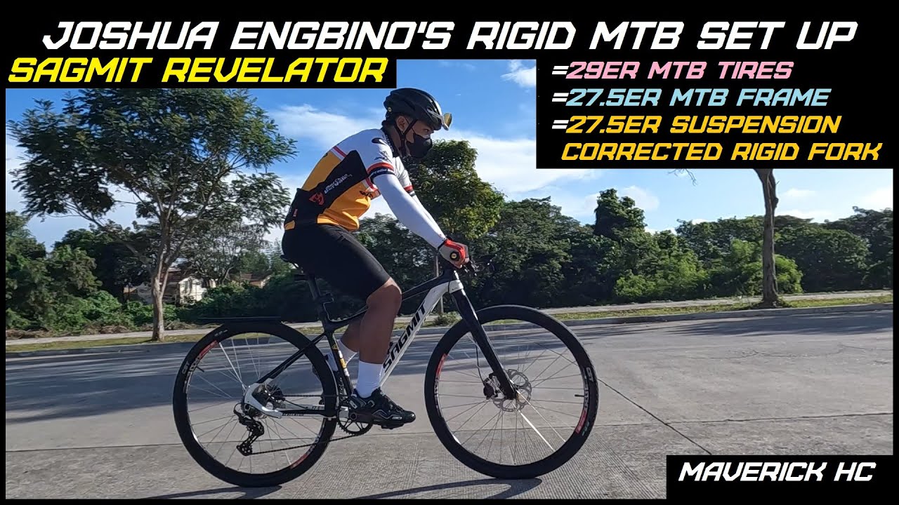 29ER x 1.95 Tires sa 27.5ER na Rigid Fork & 27.5ER SAGMIT REVELATOR  Frame ni Joshua Engbino