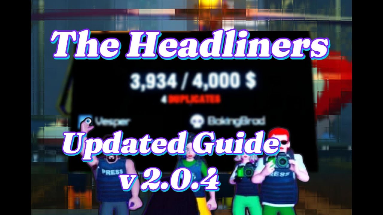 Руководство Headliners: обновление 2.0.4 *ОБЪЯСНЕНИЕ НОВЫХ МАТЕРИАЛОВ*