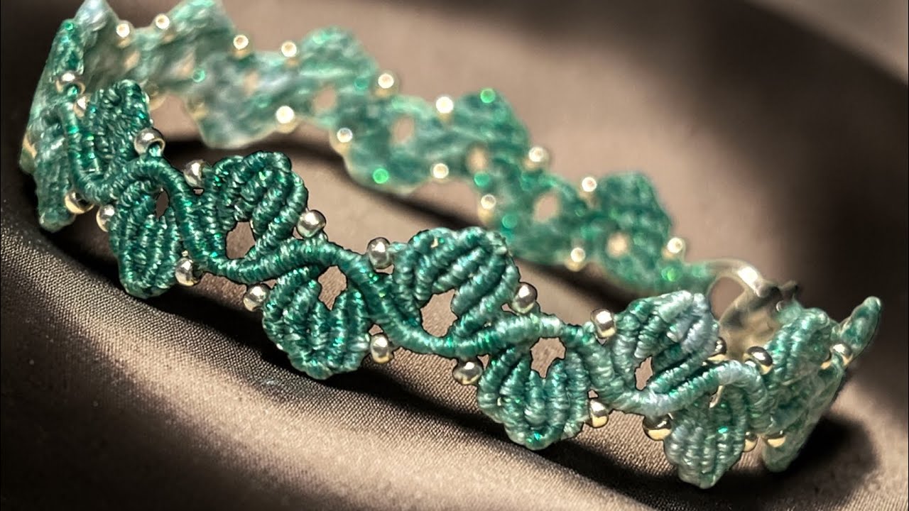 Perlengold.ch - Makramée Armband #makramee #diy #makrametutorial #bracelet #handmade