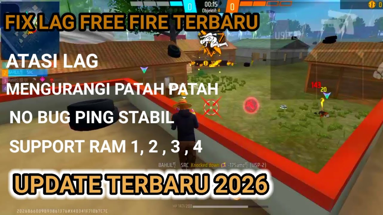 UPDATE!! FIX LAG VIP FF TERBARU 2026!! CARA MENGATASI LAG & PATAH PATAH#freefire#beranda#rekomendasi