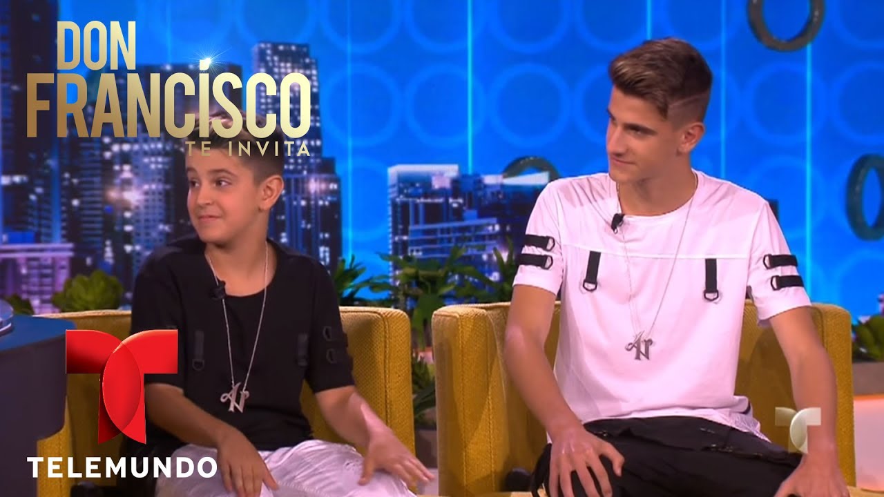 Los reggaetoneros españoles Adexe y Nau | Don Francisco Te Invita | Entretenimiento