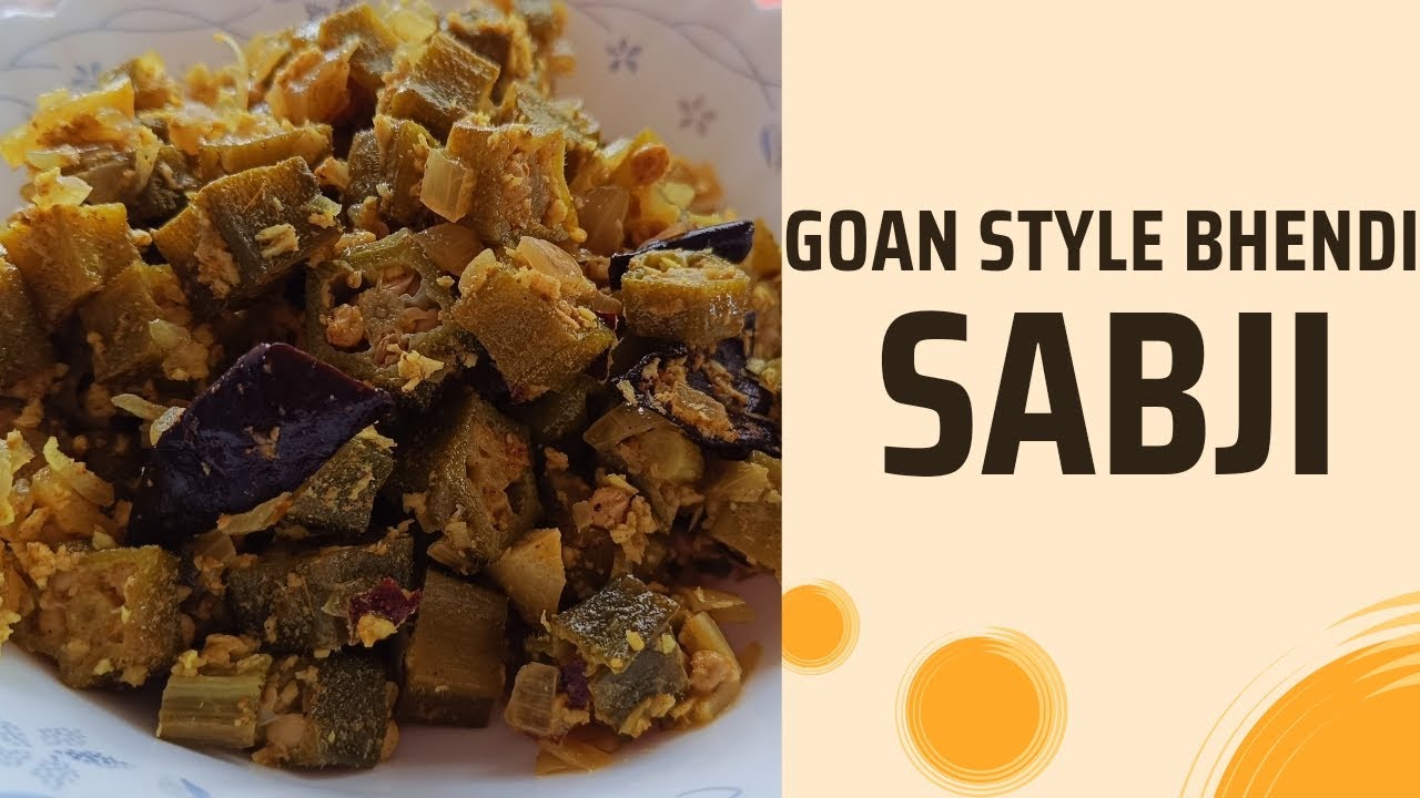 Easy and quick Goan style bhenyachi bhaji | Goan style bhendi sabji |
