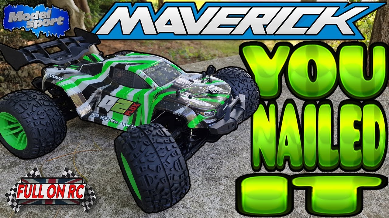 An absolute dream RC Car to drive. Maverick RC Quantum2 XT Flux 1/10th Stadium Truck.