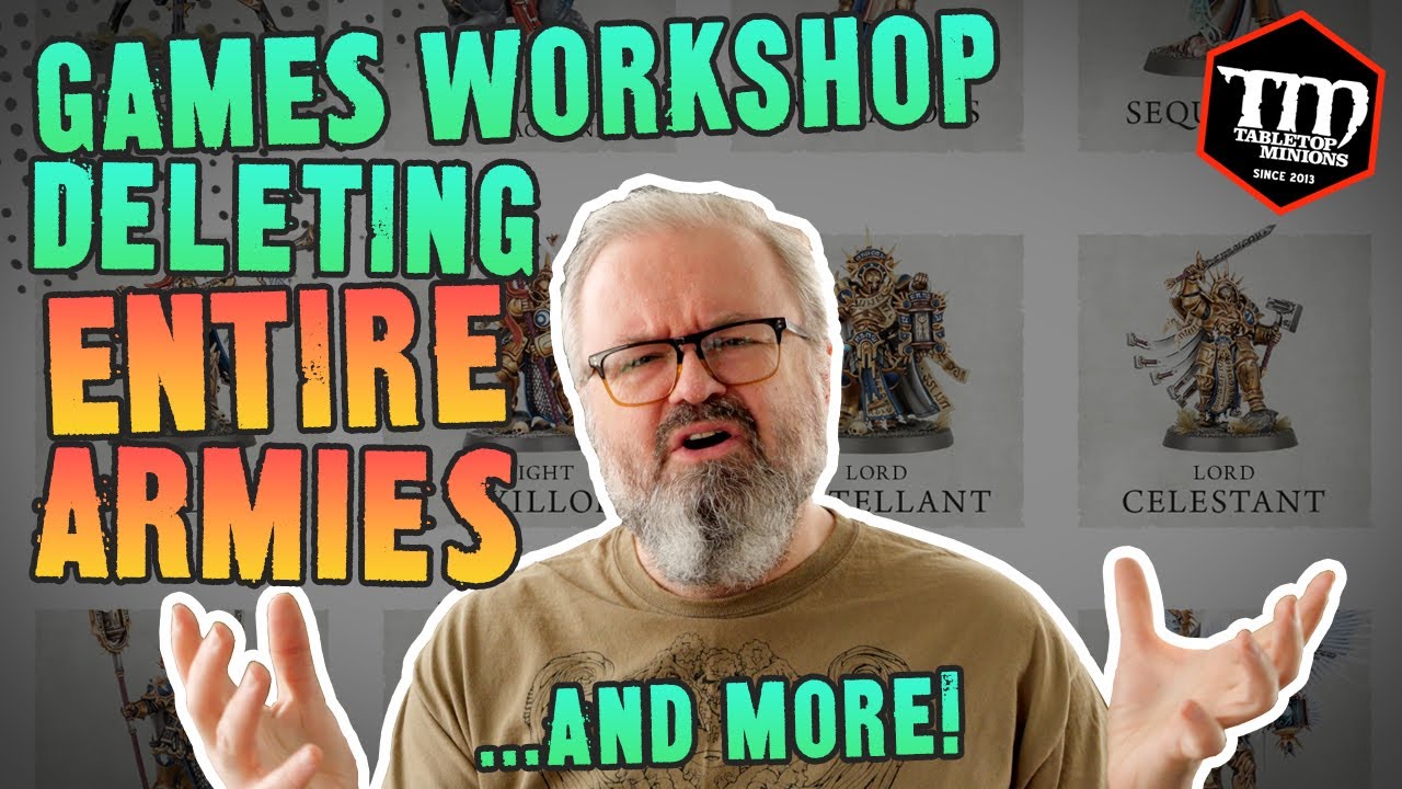 Games Workshop Deleting ENTIRE ARMIES for Age of Sigmar