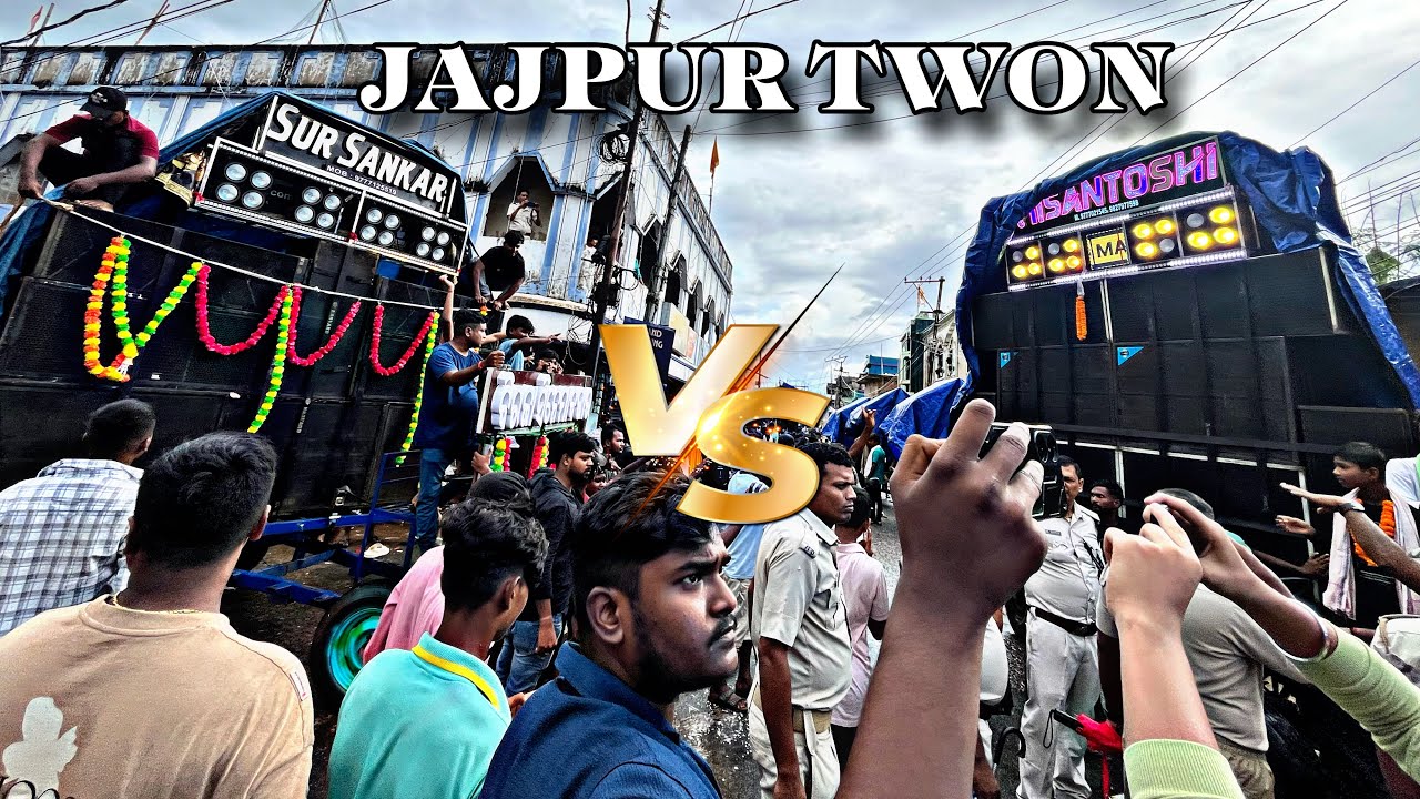 SUR SANKAR VS MAA SANTOSHI MUSICAL HEVY COMPETITION IN JAJPUR TWON 🔥