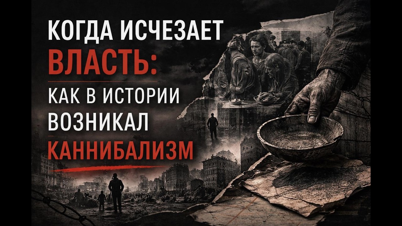 Каннибализм во время кризисов: как распад власти приводит к деградации общества