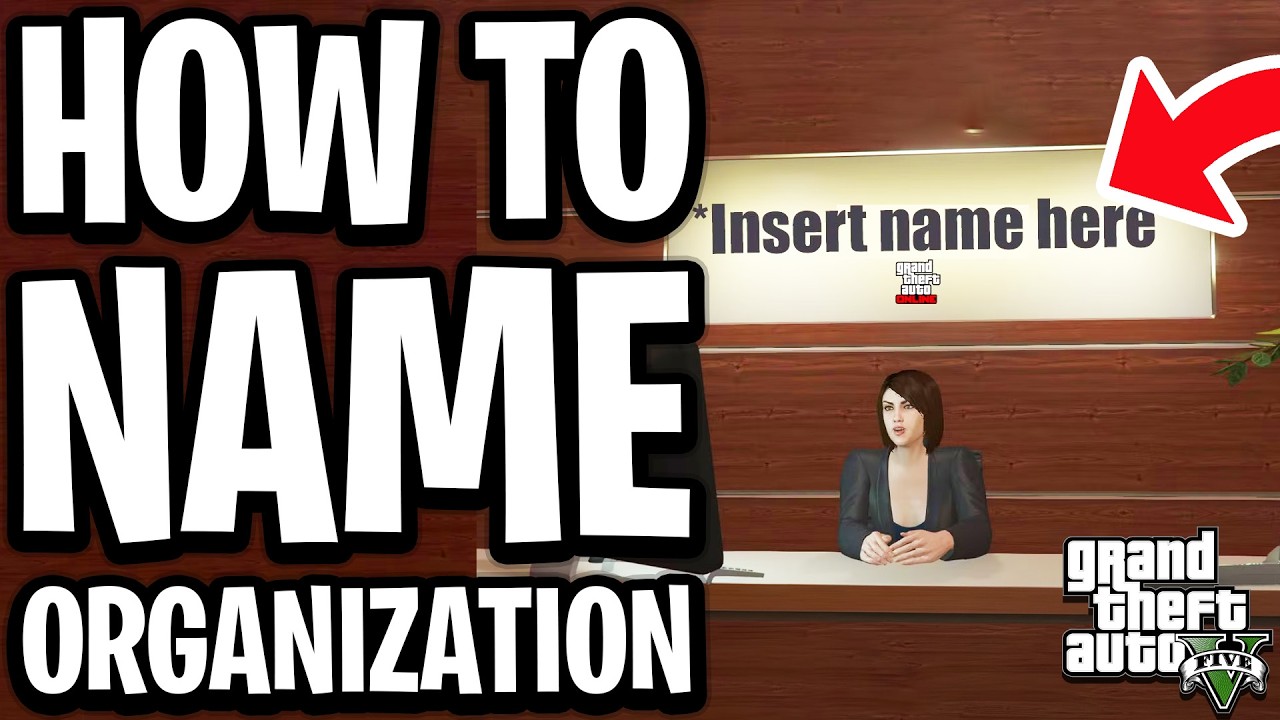 How To Name Organization In GTA - Full Guide
