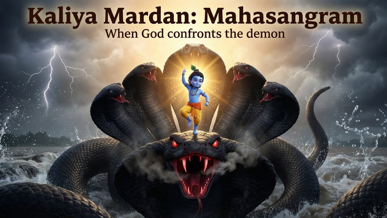 Kaliya Naag ka Ahankaar vs Krishna ki Lalkaar! 🐍🔥 | The Ultimate Battle