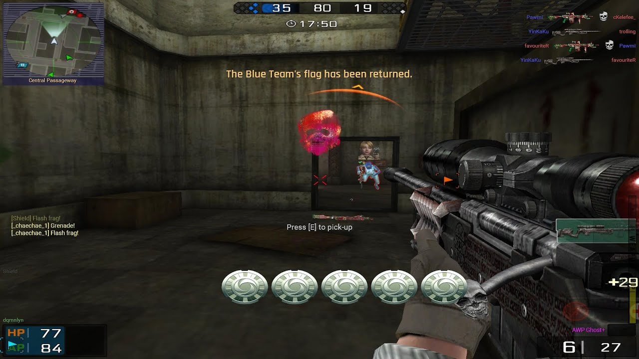 Blackshot Clan War #16 IM TRUEDAMAGE FLAGGER