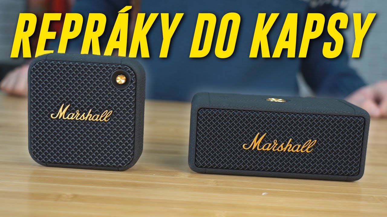Stylové přenosné reproduktory Marshall pro domov i pro párty! (SROVNÁVACÍ RECENZE # 1797)