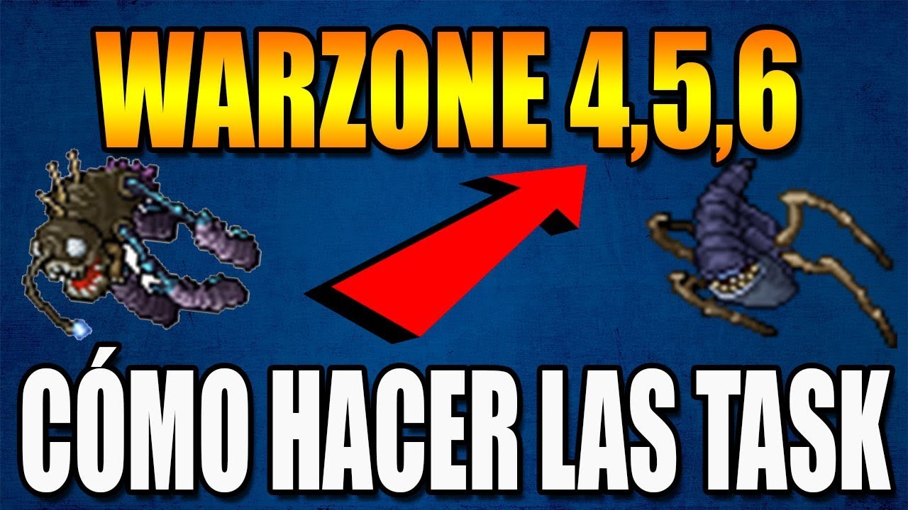 NEW WARZONE | Cómo hacer las tasks de wz 4,5,6 - tibia