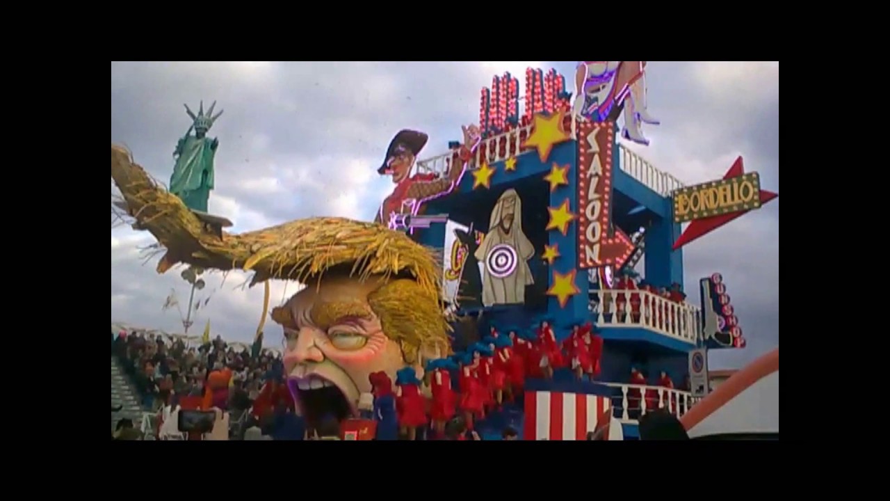 Donald Trump Carnevale Viareggio 2017