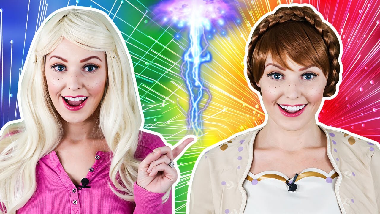 DISNEY'S FROZEN 2 ANNA MAKEOVER! Frozen DIY Makeup Tutorial Jenn Barlow