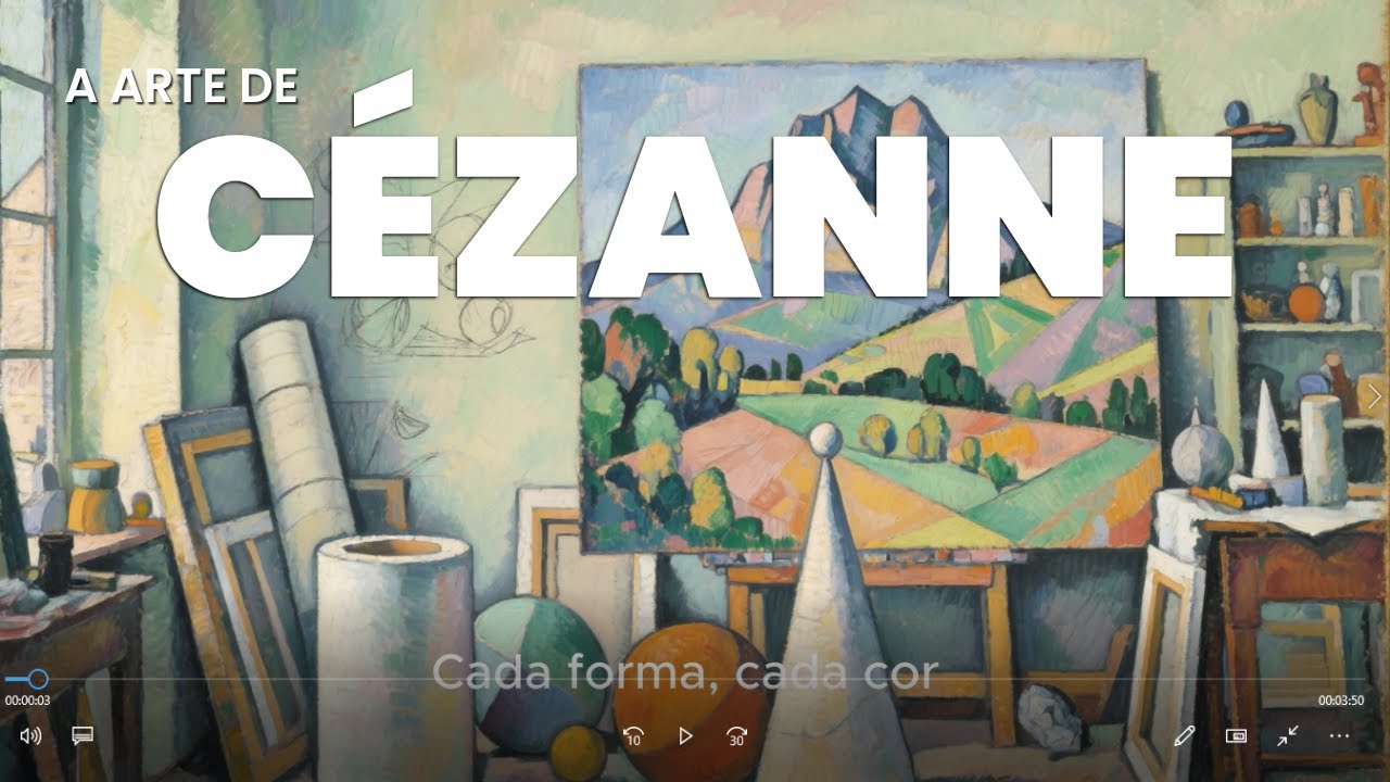A Arte de Cézanne - Grandes Mestres da Arte