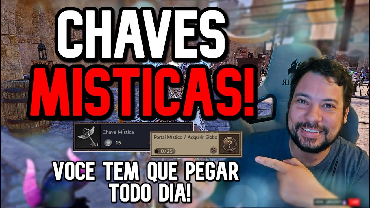 O guia completo, Chaves Mistica, Globo Mistico e Portais Misticos! Throne and Liberty!
