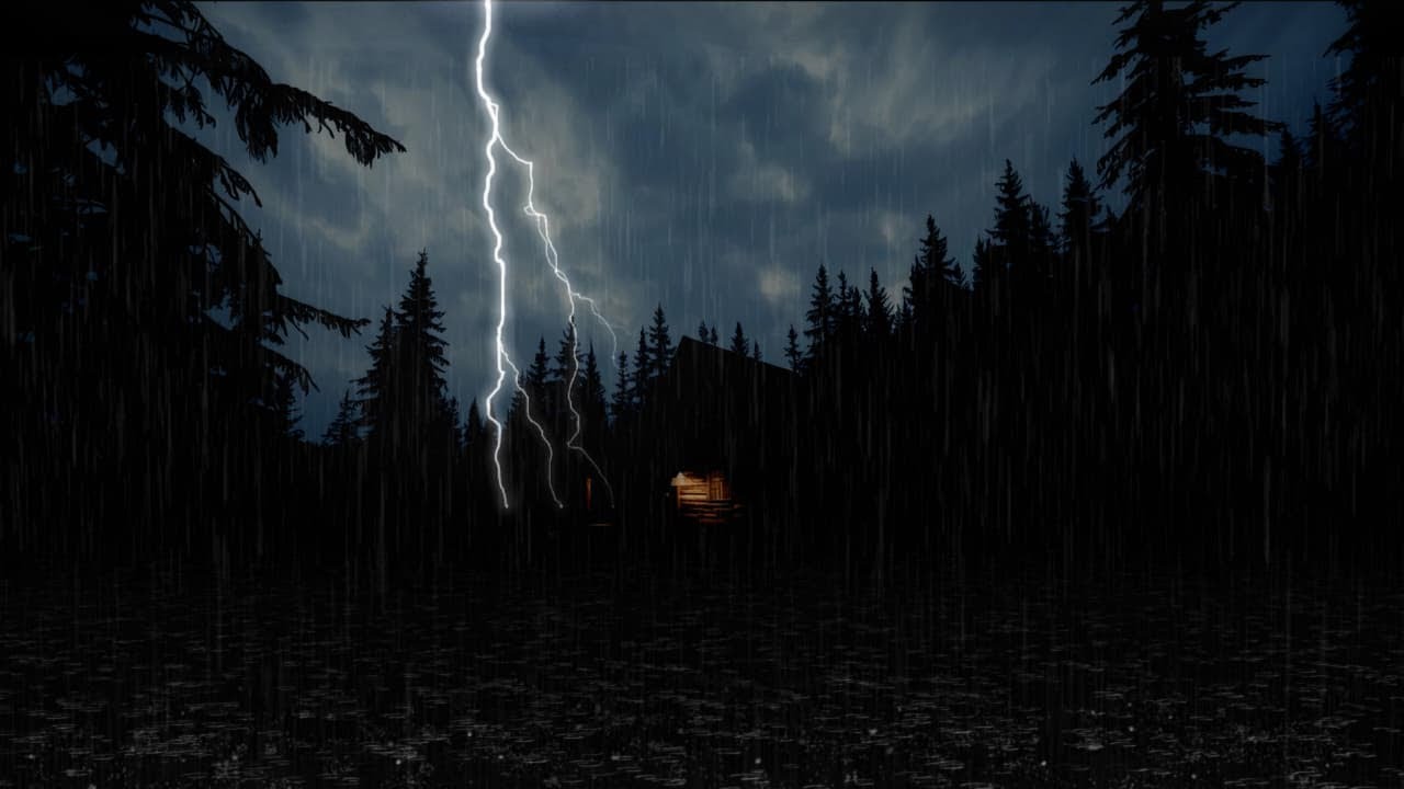 Deep Sleep Rain Sounds | Relaxing Forest Ambience to Beat Insomnia Fast