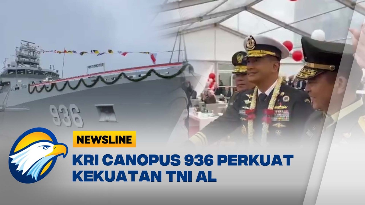 TNI AL Terima KRI Canopus-936 dari Jerman - [Newsline]