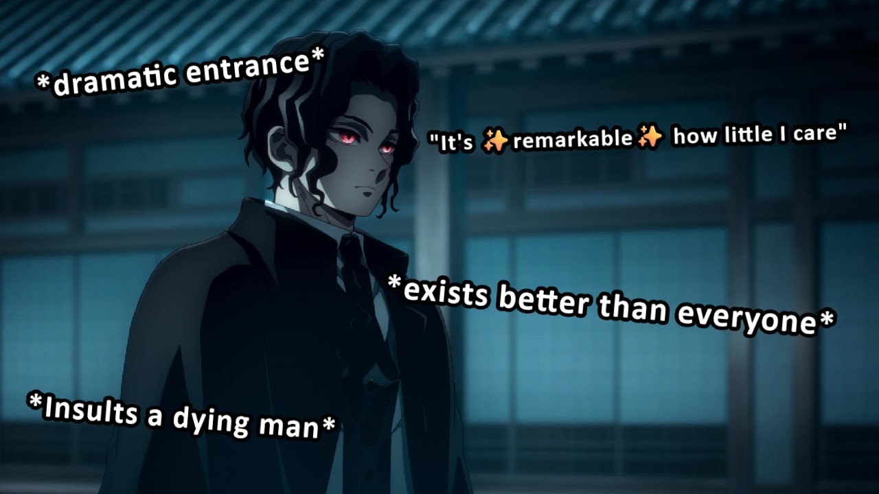 Muzan being a savage for six seconds over four minutes