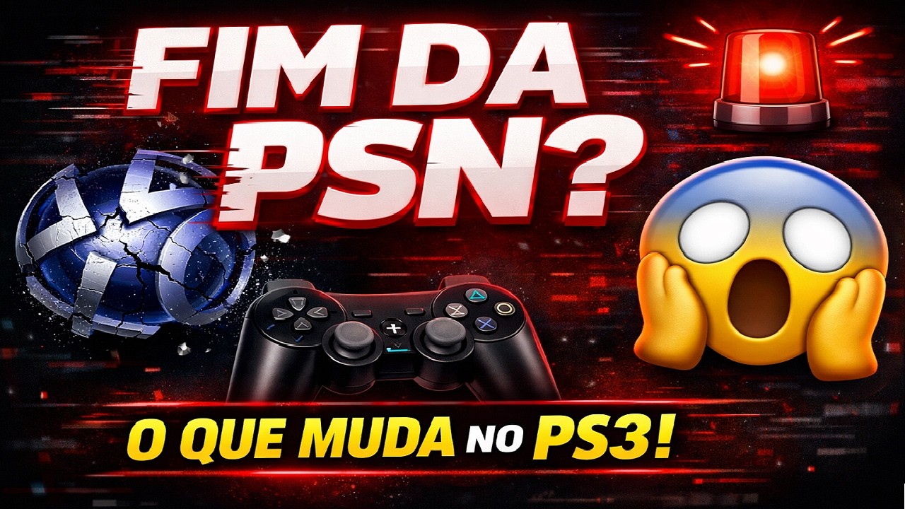 FIM DA PSN? SONY VAI ENCERRAR A PLAYSTATION NETWORK!
