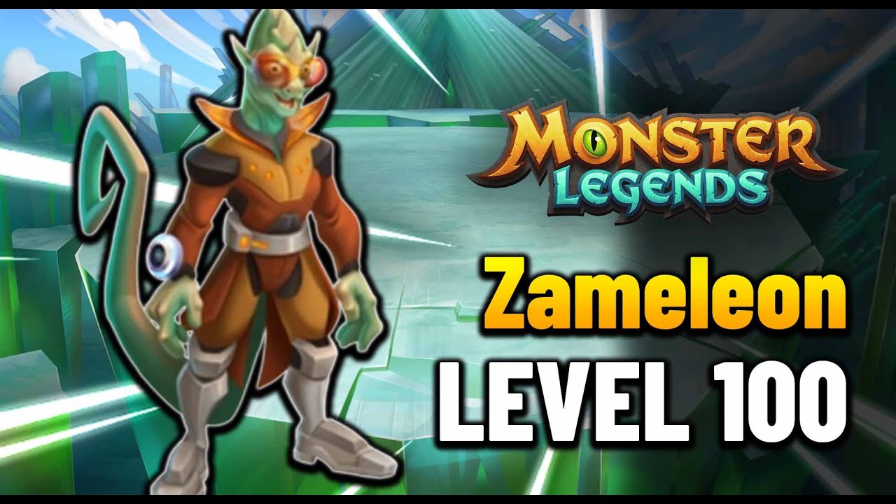 Zameleon Level 100 Legendary Monster Legends