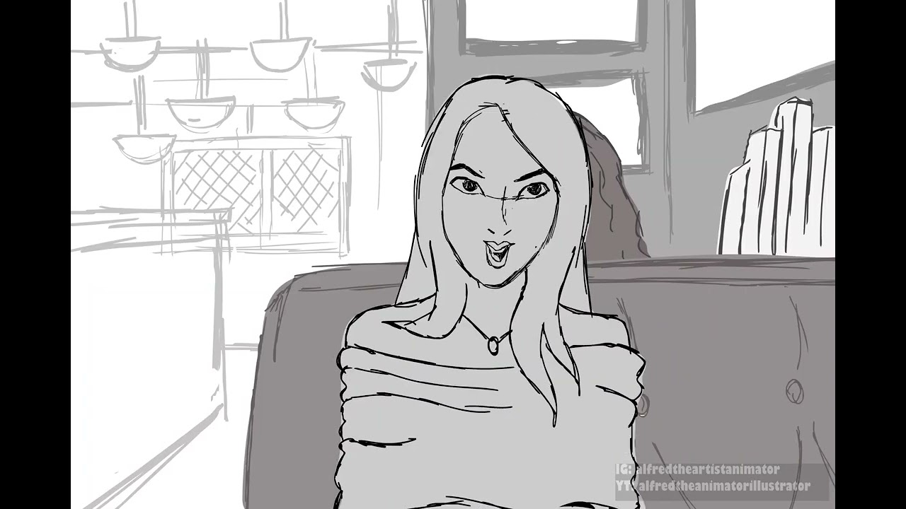 THAT NO, NO, NO, NICE DATE FROM OBSESSION (2D Animatic) | Alfred The Animator and Illustrator
