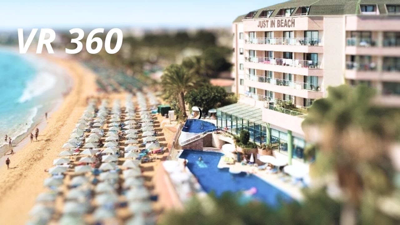 🇹🇷 VR 360 ASKA JUST In BEACH HOTEL 🌊 AVSALLAR BEACH WALK🌞 ALANYA【4K】🏝🏖🔥😍