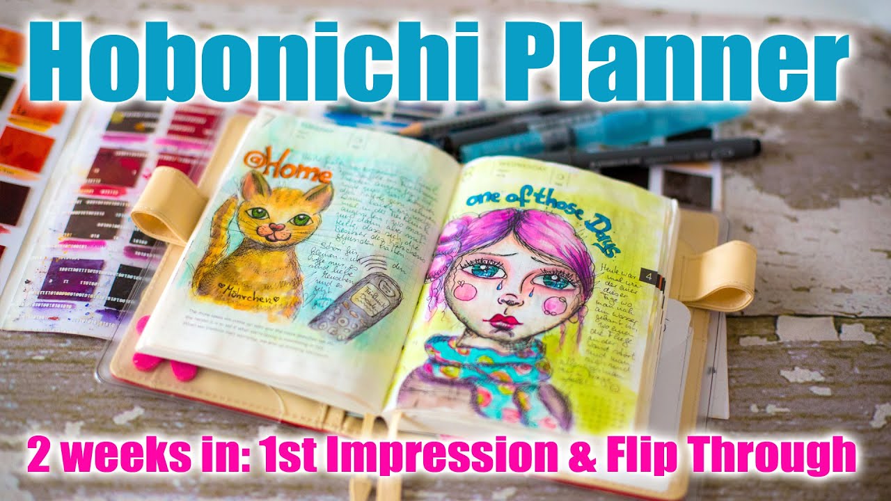 Hobonichi Planner: First Impression & Flip Through (2 weeks in)