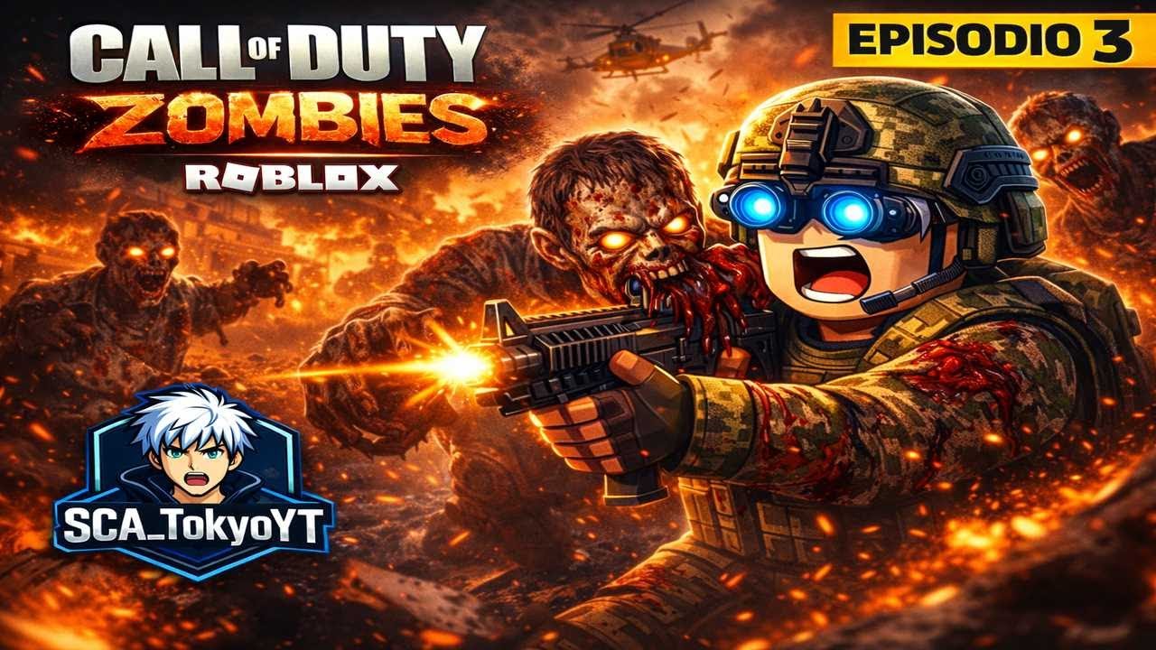 Me rodearon por todos lados 😨 | Zombies Roblox Ep. 3