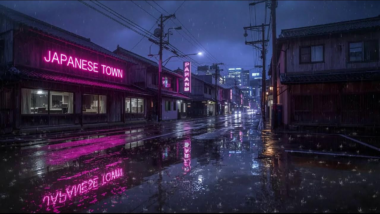Night Rain Ambience 🌙 Lofi Beats for Focus, Relax & Quiet Moments #5
