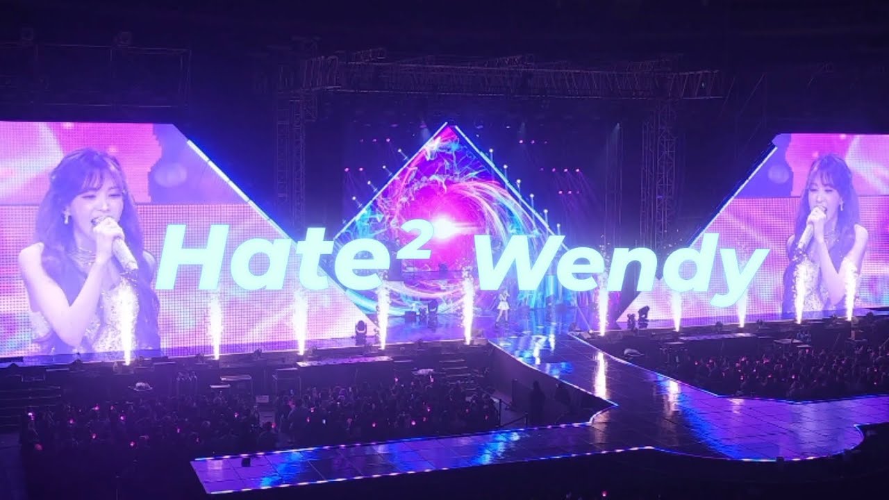 260301 웬디 Hate² (Band Live Ver. full) 2025-26 WENDY 1st WORLD TOUR [W:EALIVE] ENCORE