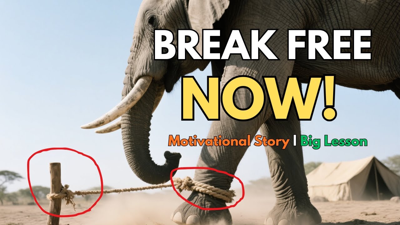 The Invisible Chain Holding YOU Back l The Elephant and the rope