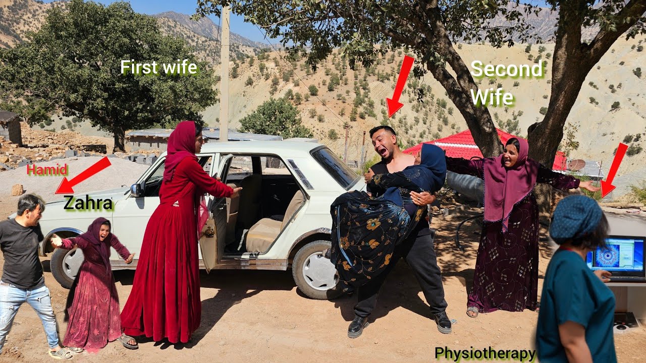 Chaos at Hamid's house: Mohammad wants to take Sakineh to the hospital, but his second wife objects.