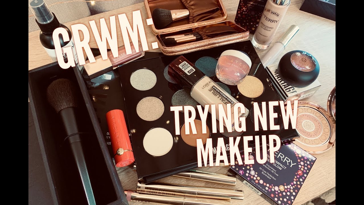 GRWM: Trying New Makeup Products