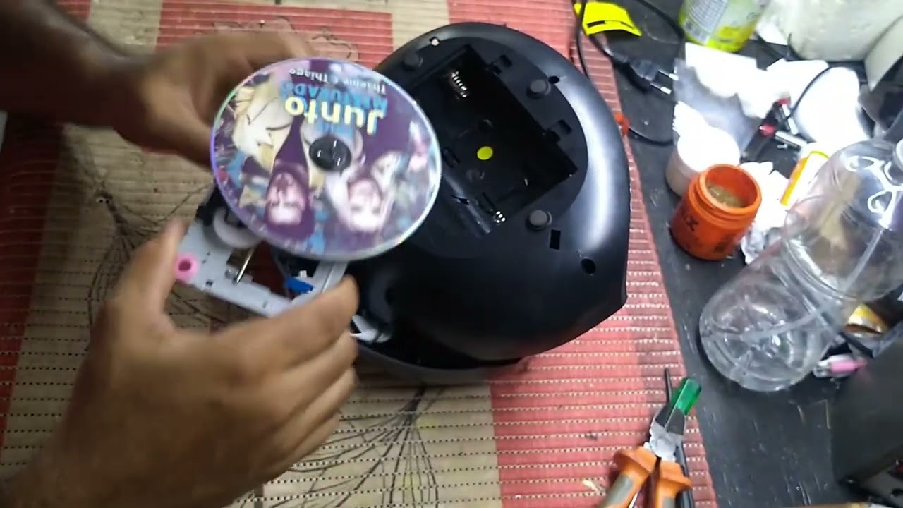 MicroSystem não toca CD Resolvido