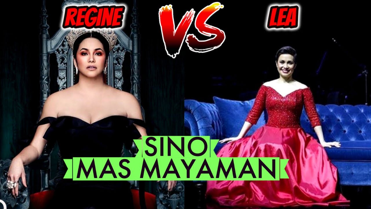 Sino Ang Mas MAYAMAN Regine Velasquez o Lea Salonga