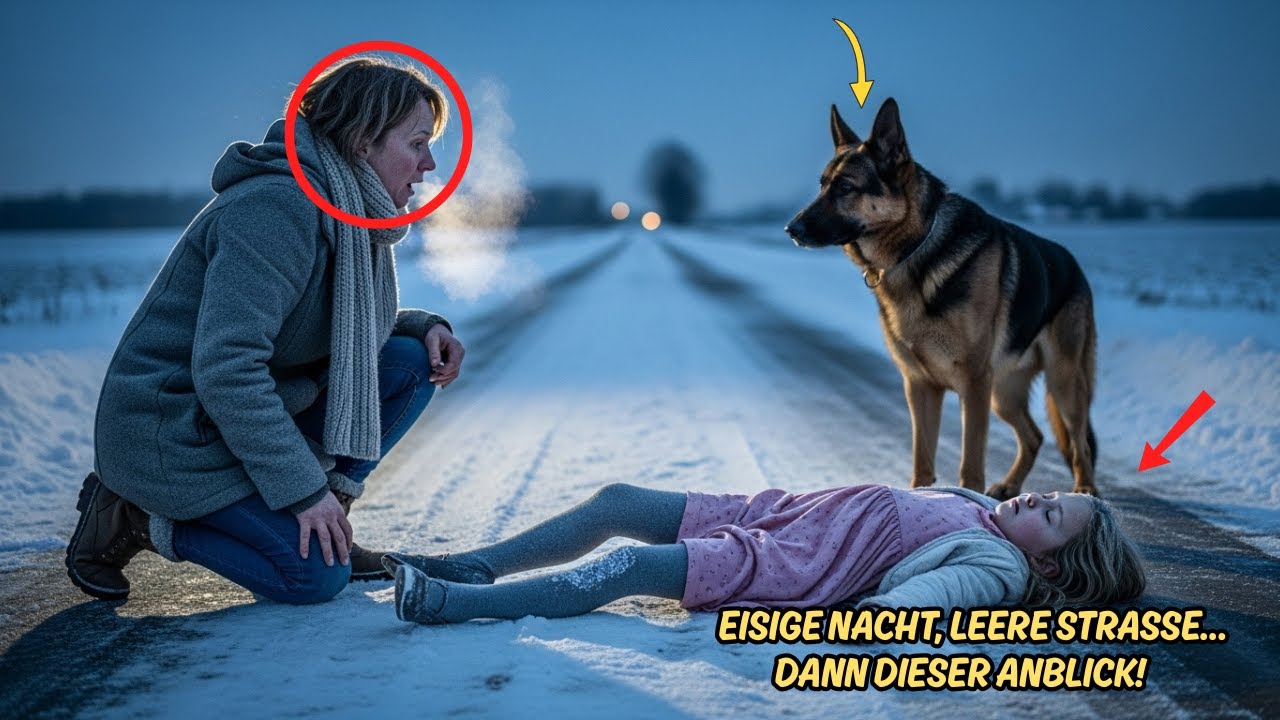 Schäferhund Führt Frau Zu Frierendem Kind – Was Danach Geschah, Veränderte Drei Leben…