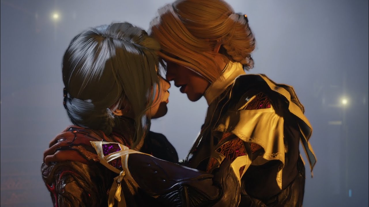 Warframe Marie Romance and Kiss Scene