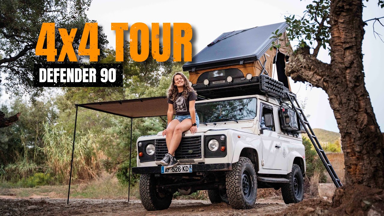 Comment aménager un Defender 90 pour partir en voyage