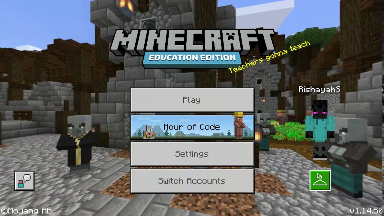 How to make you're own custom skin in Minecraft Education edition