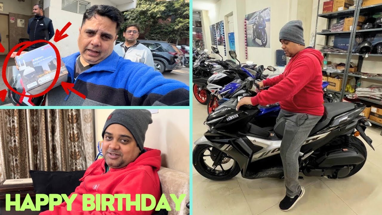 Nehru Place Shopping Vlog 📸 | Ghar Mein Double Birthday 🎉 | Scooty Dekhne Gaye