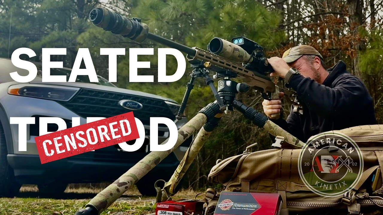 Long-Range Precision: Calling Wind at ~800 Yards | Tripod Shooting with 7.62mm
