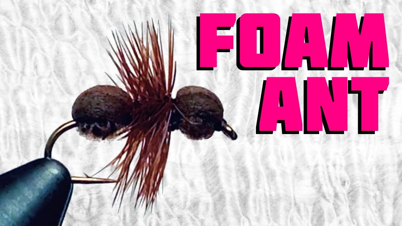 Tying the Brown Foam Ant