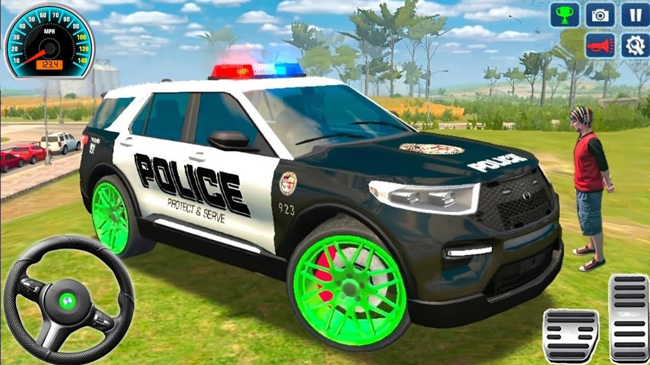 محاكي ألقيادة سيارات شرطة- العاب محاكاة الشرطة#387 -محاكاة القيادة 3D-العاب عربيات #Android_Gameplay