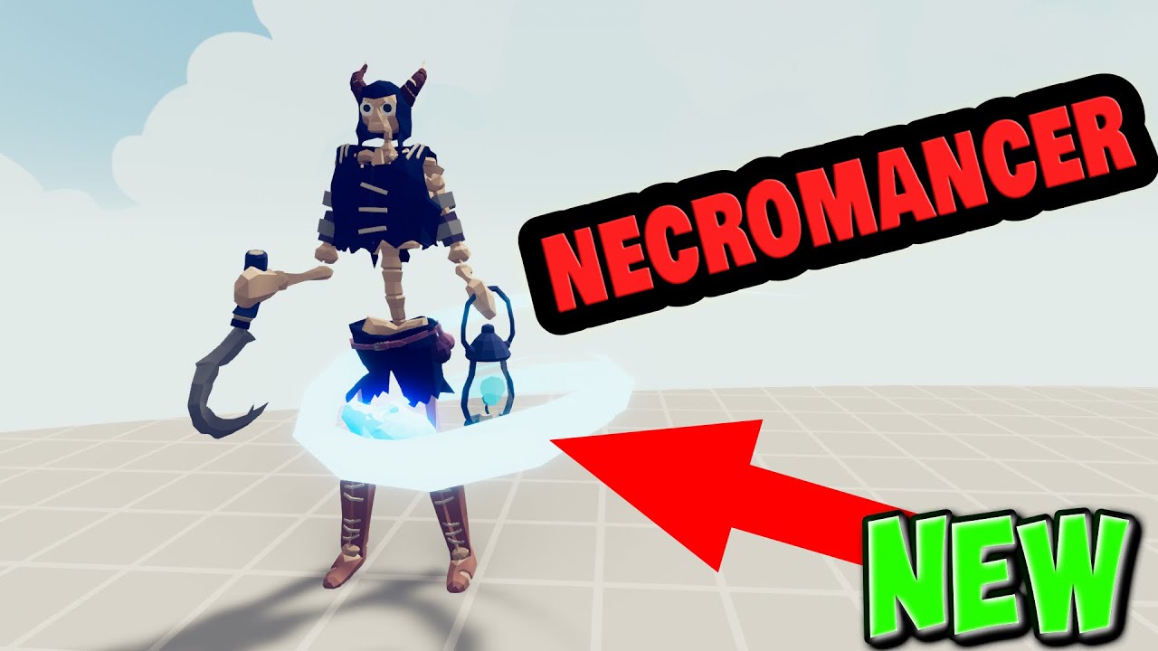 New Secret Unit Necromancer vs Every Faction- TABS Unit Creator Update