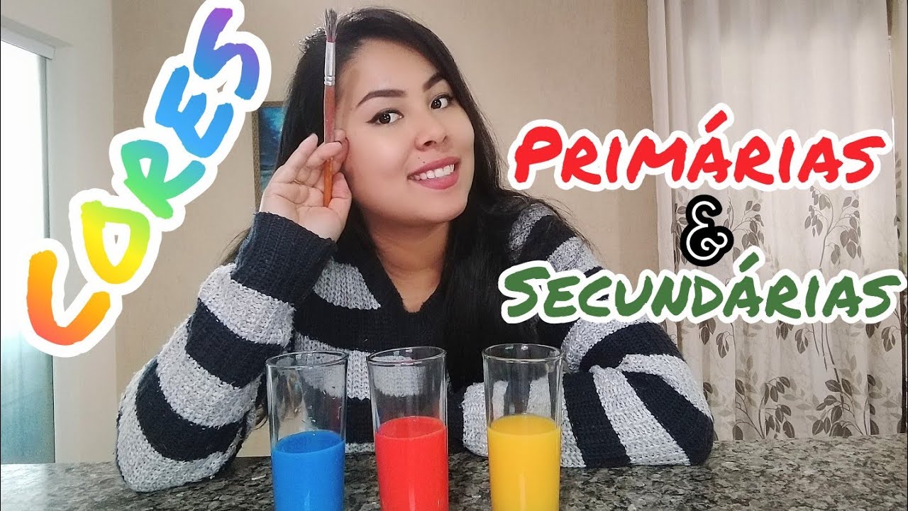 CORES PRIMÁRIAS E SECUNDÁRIAS - Aula de Arte | REGINA CARRIEL