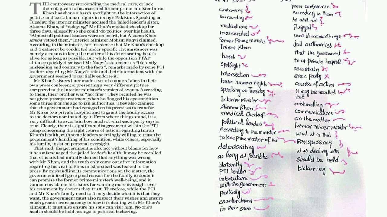 DAWN NEWS | Editorial Para 26 | English Shorthand Dictation Speed 90 WPM 