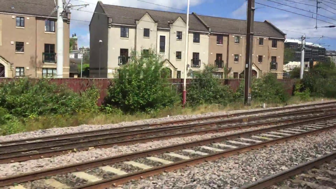 Arriving into Edinburgh Haymarket